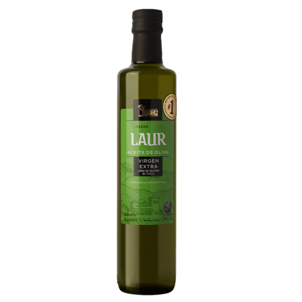 Aceite oliva laur vidrio 500ml
