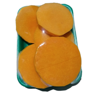 bandeja calabaza rodajas