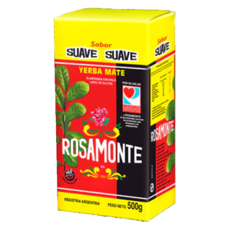 Yerba mate suave rosamonte 500g