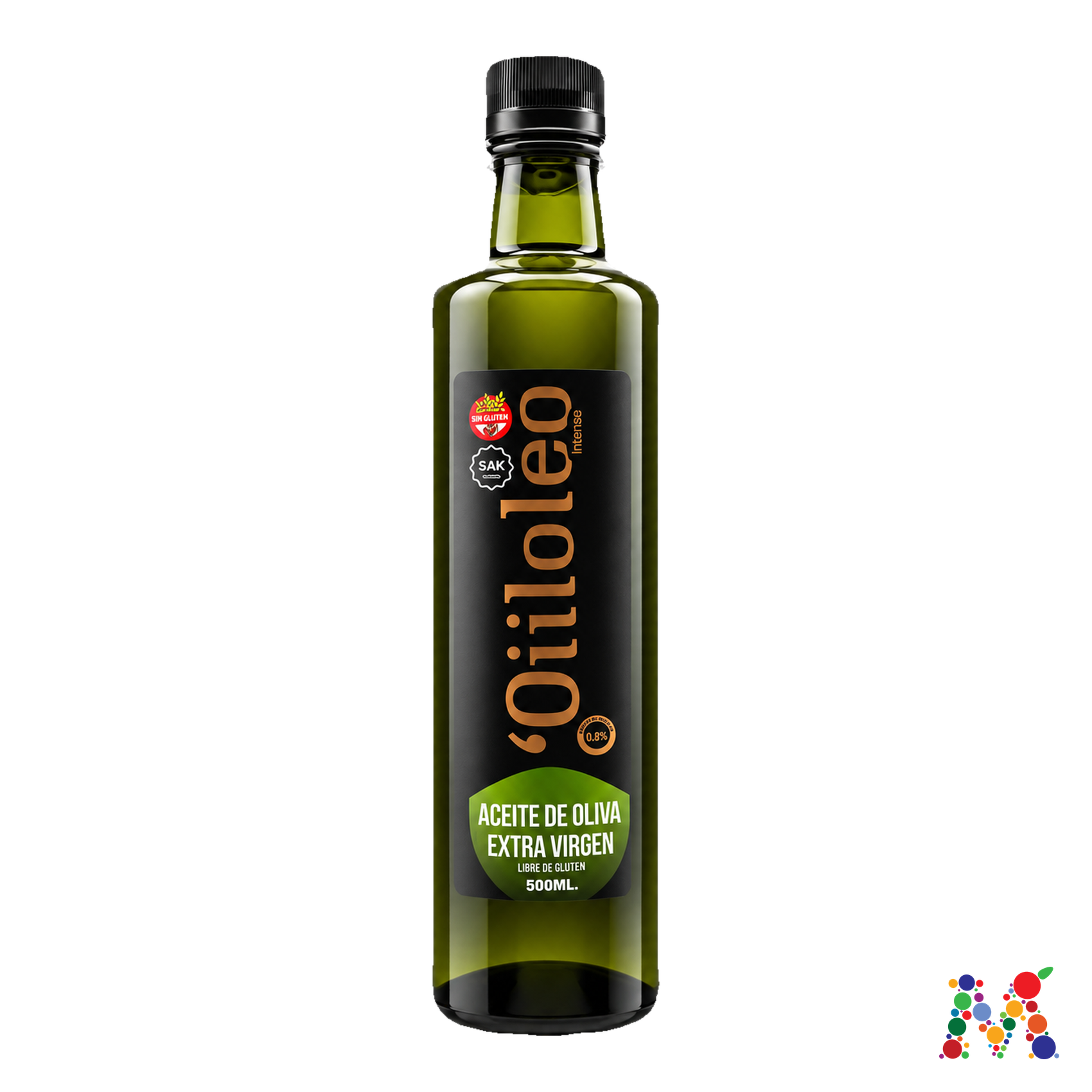 aceite de oliva extra virgen 500ml botella oscura: imagen 1