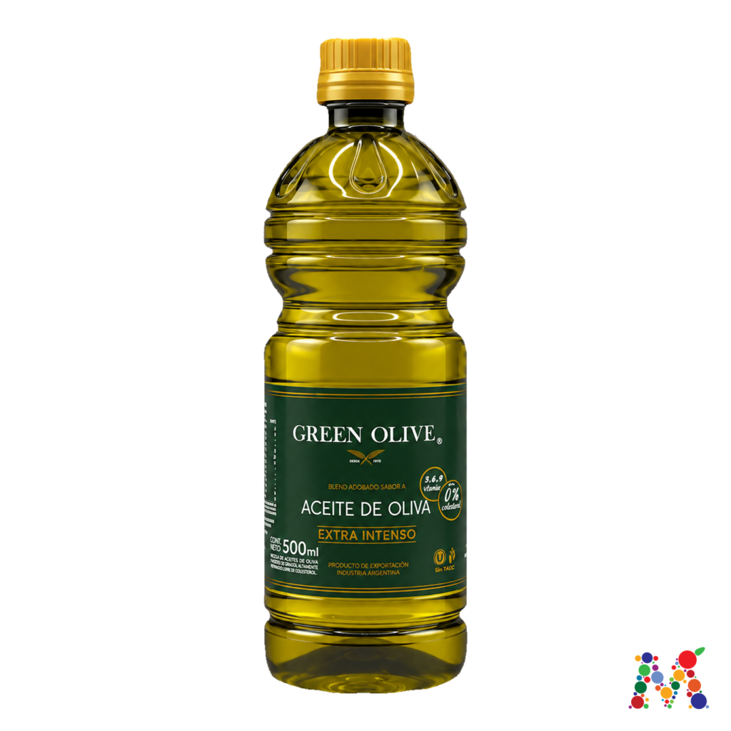aceite de oliva green olive extra intenso 500ml
