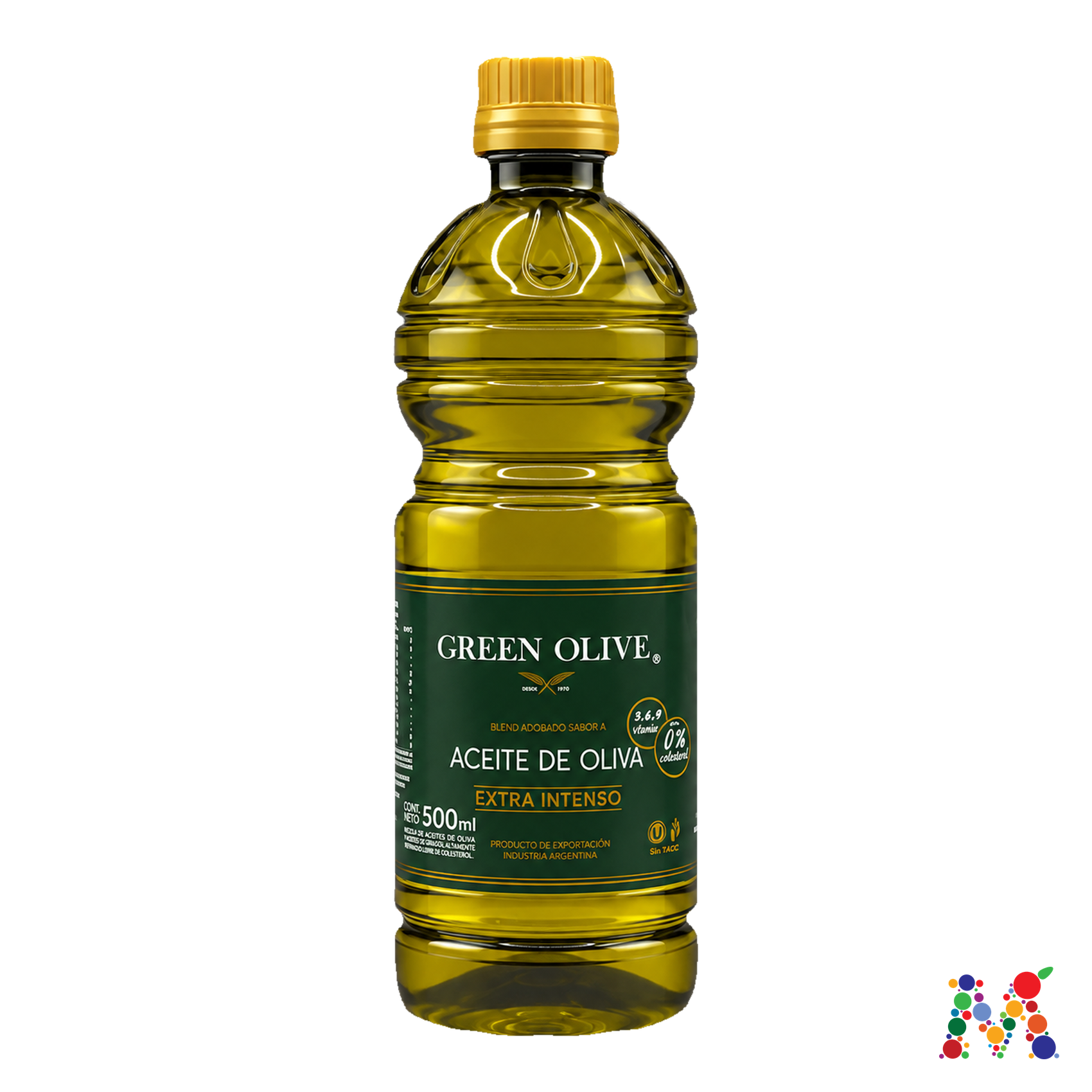 aceite de oliva green olive extra intenso 500ml: imagen 1
