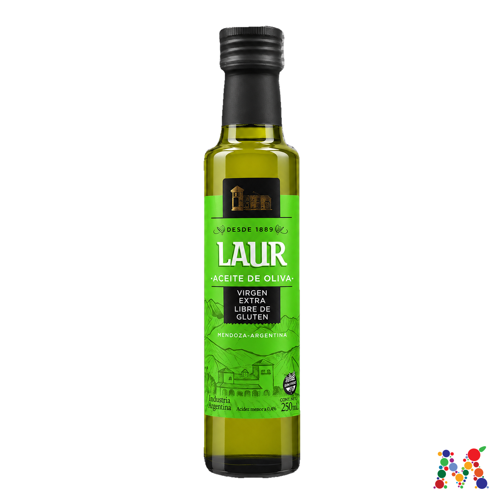 aceite de oliva laur virgen extra 250ml: imagen 1