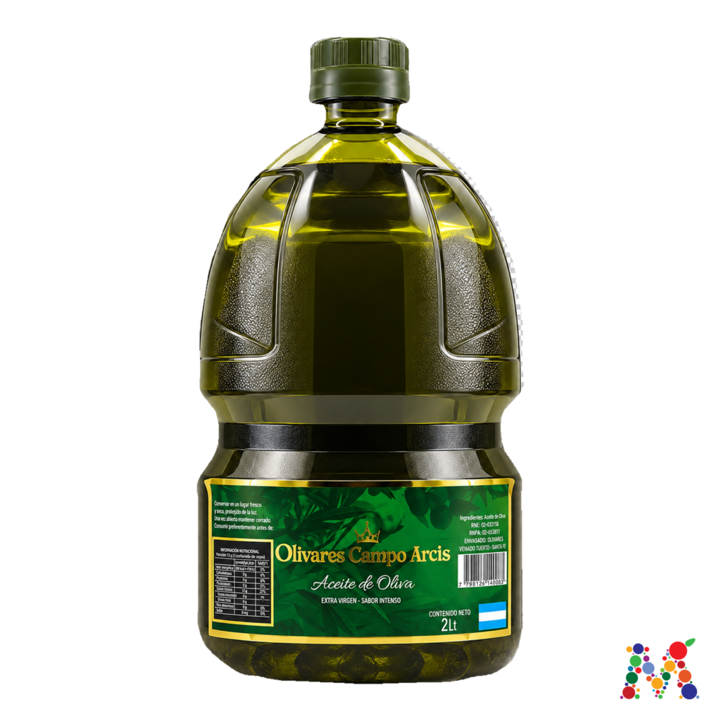 aceite de oliva olivares campo arcis extra virgen sabor intenso 2l