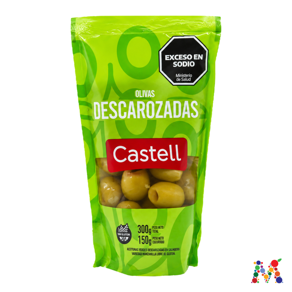 aceitunas castell descarozadas 300g