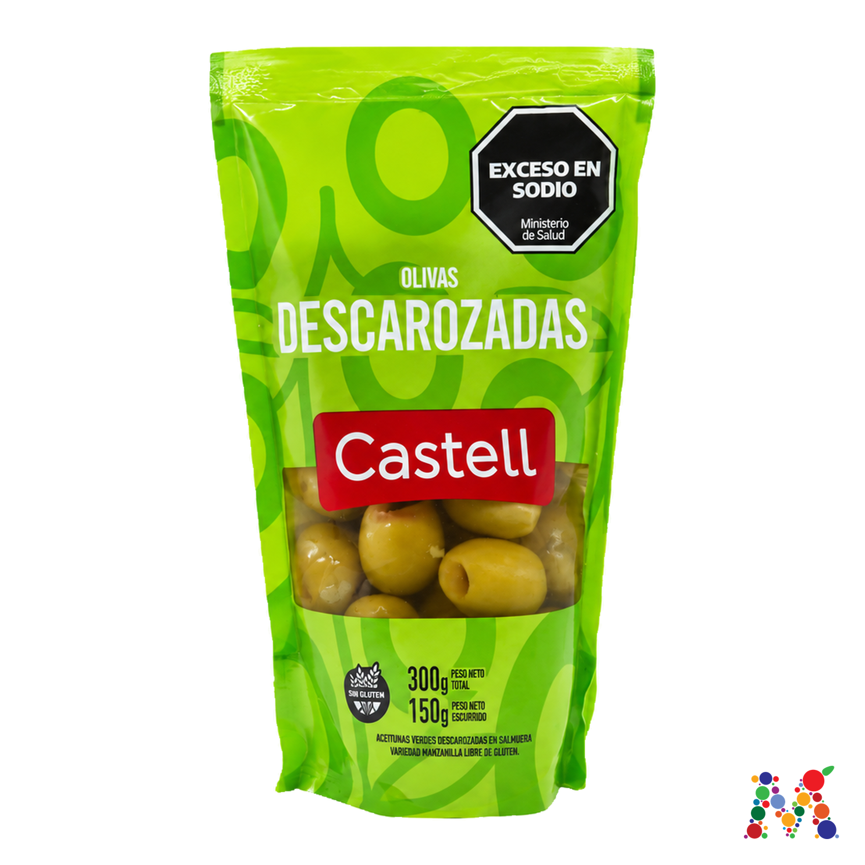 aceitunas castell descarozadas 300g: imagen 1