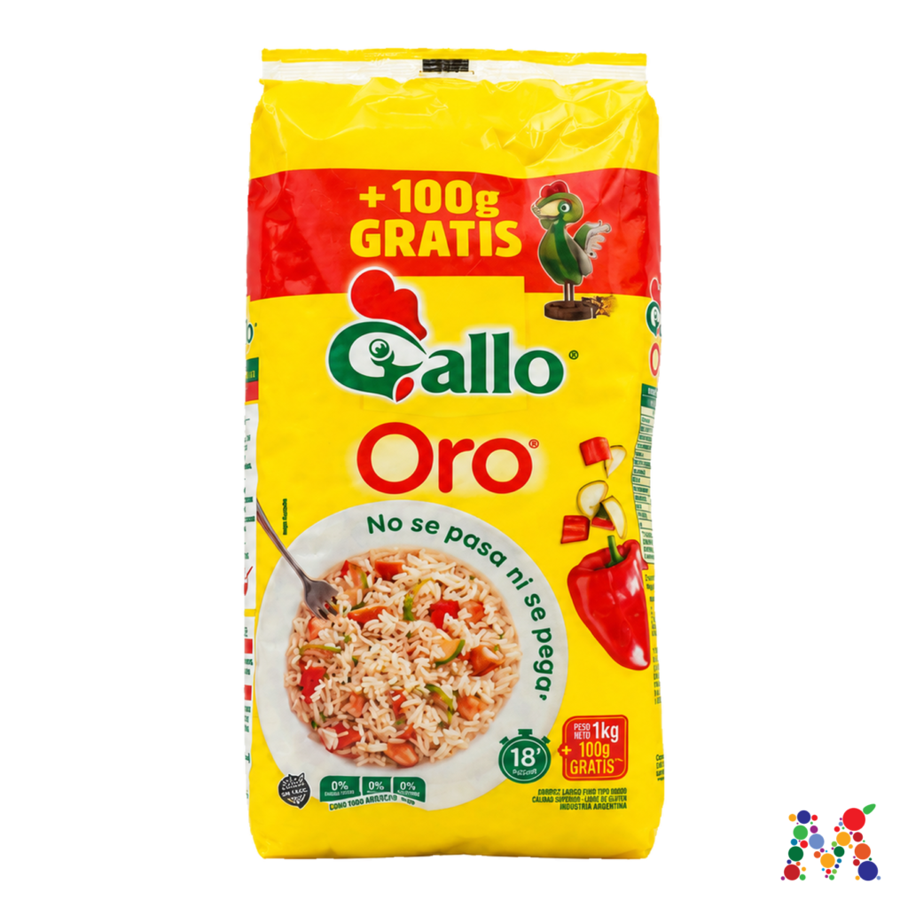 arroz gallo oro 1.1kg