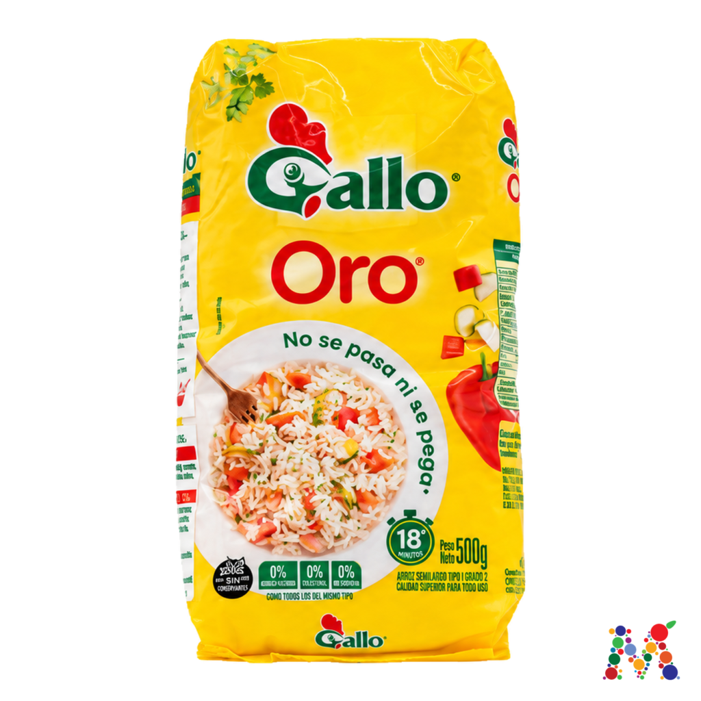 arroz gallo oro 500g