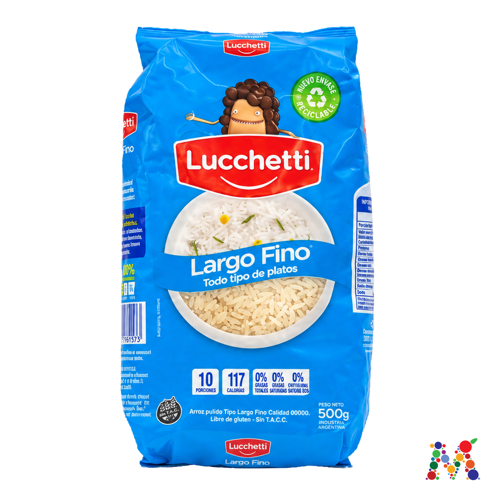arroz lucchetti largo fino 500g: imagen 1