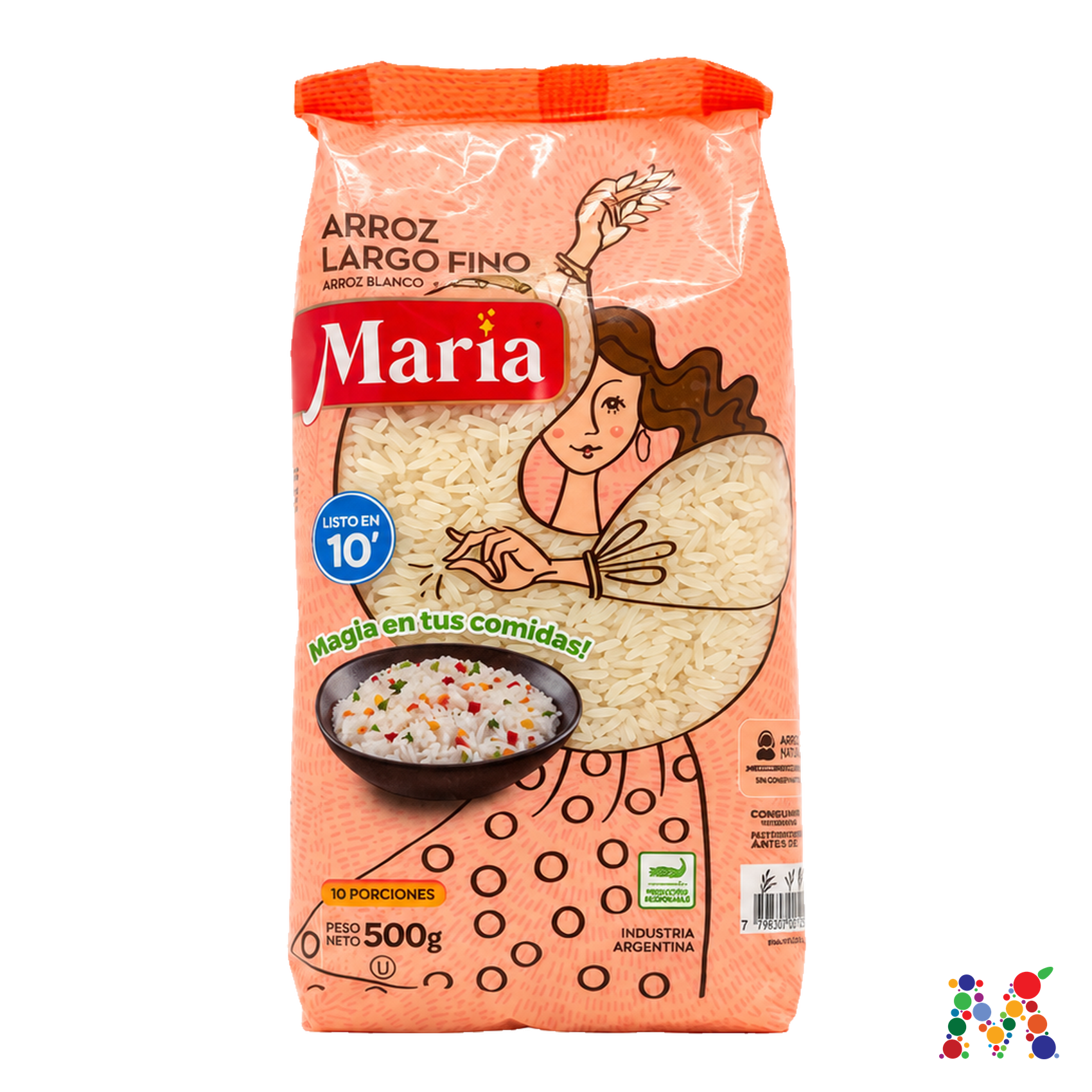 arroz maria largo fino 500g: imagen 1