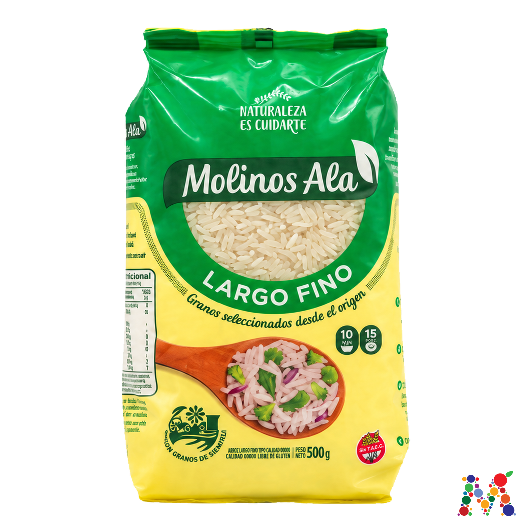 arroz molinos ala largo fino 500g: imagen 1