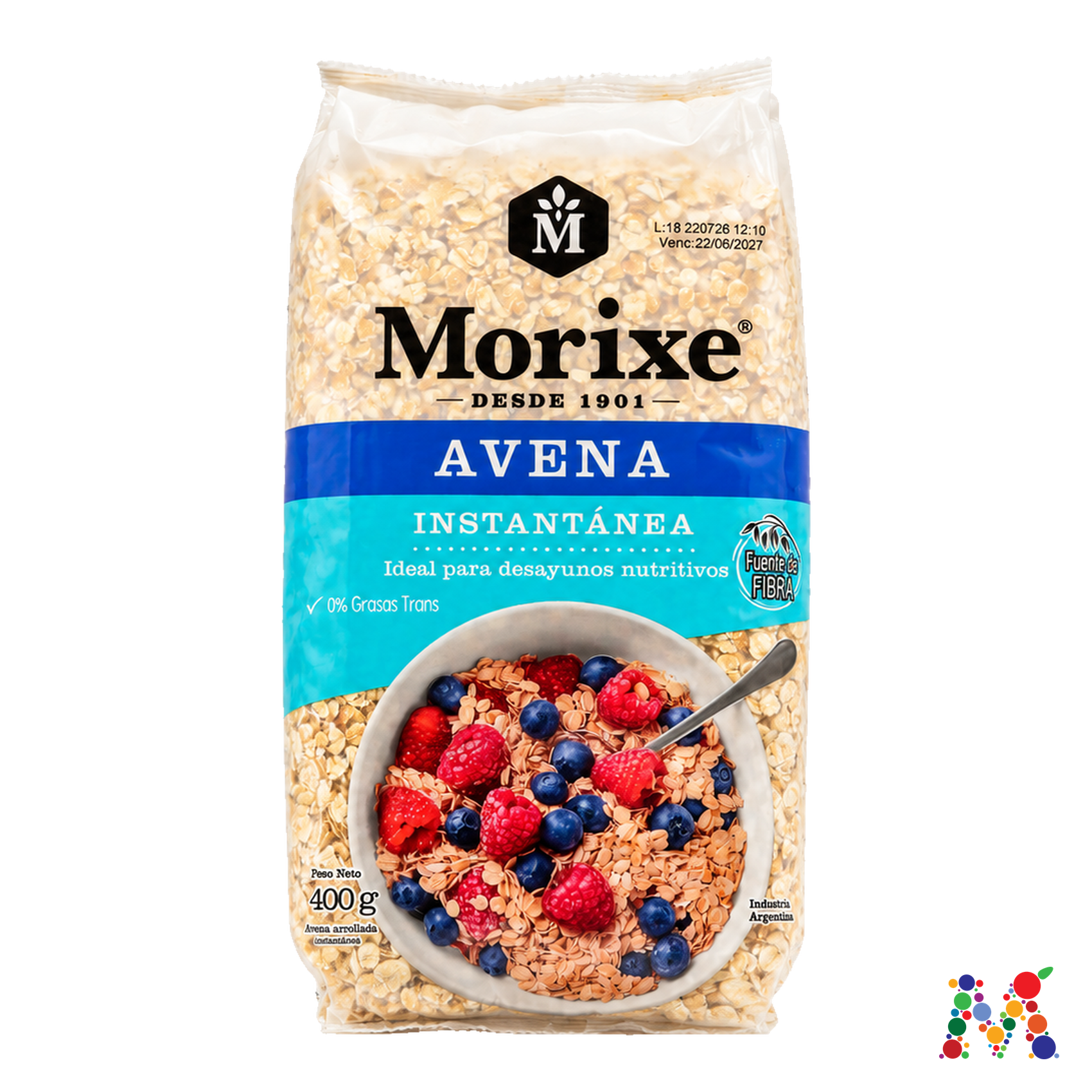 avena morixe instantanea 400g: imagen 1
