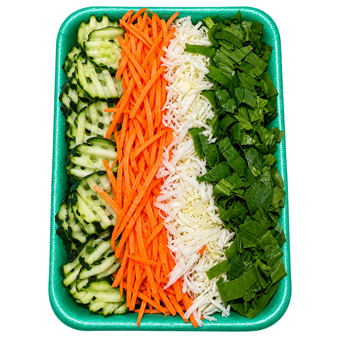 bandeja de ensalada