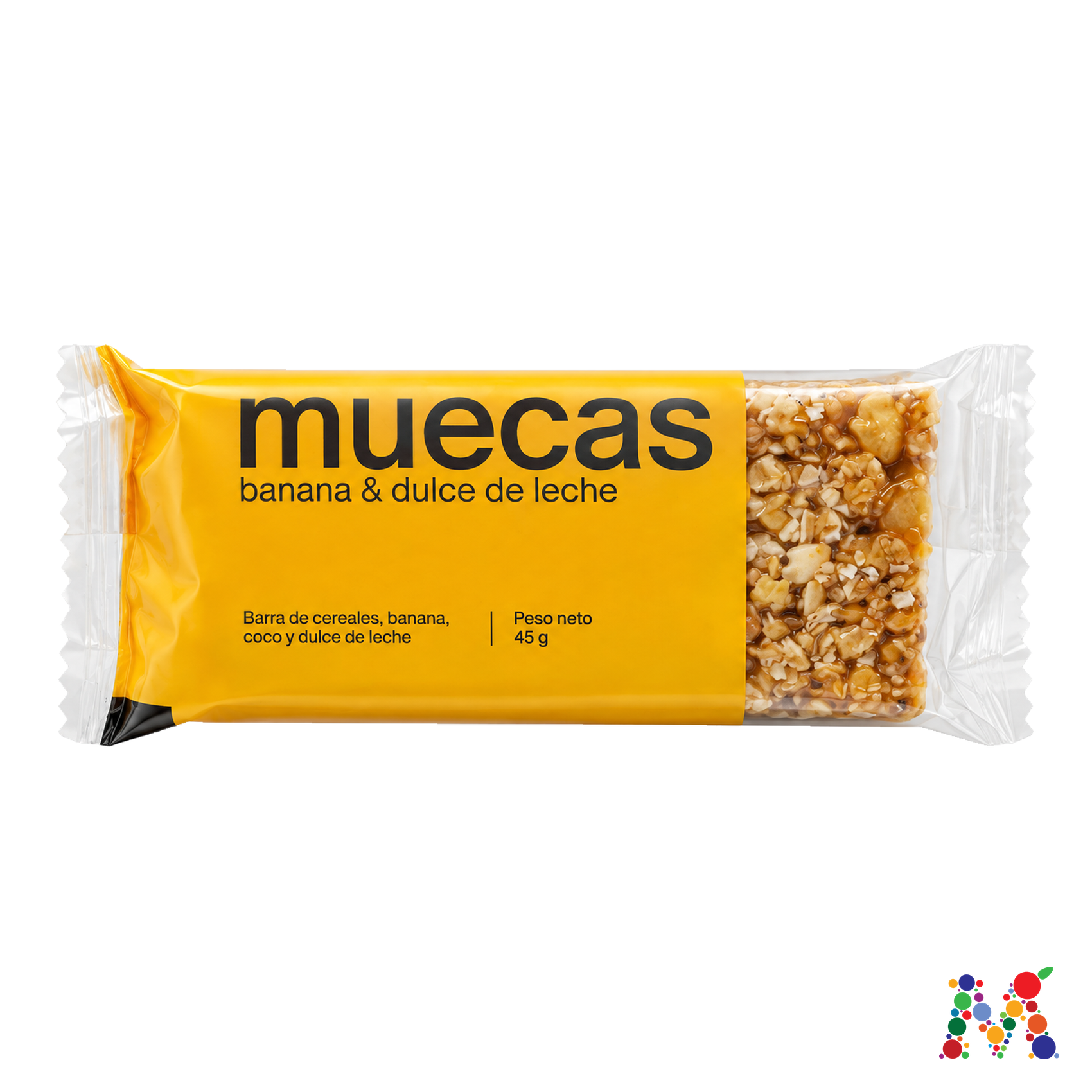 barra de cereal muecas banana y dulce de leche 45g: imagen 1