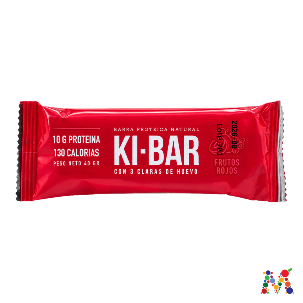 barra proteica ki bar frutos rojos 40g