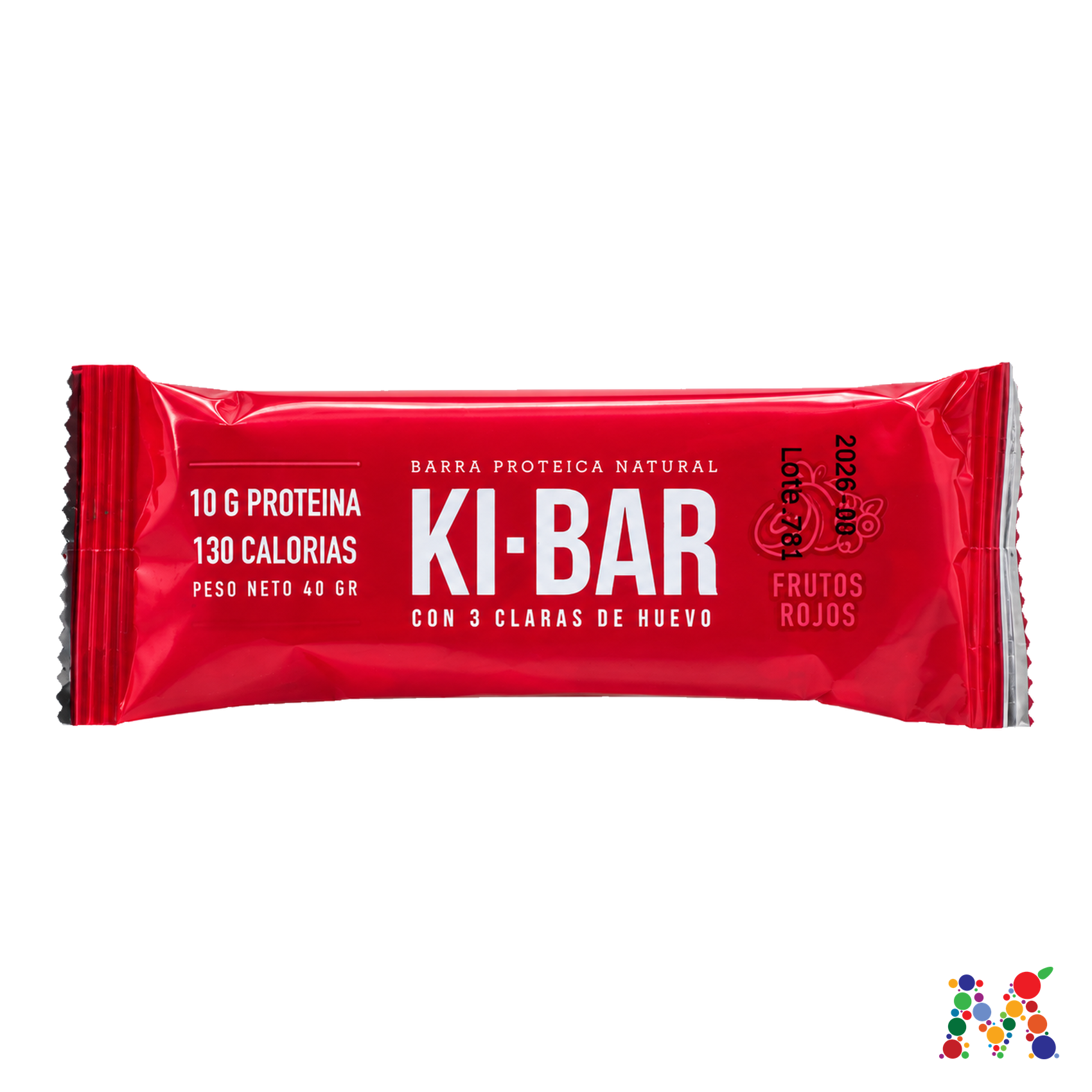 barra proteica ki bar frutos rojos 40g: imagen 1