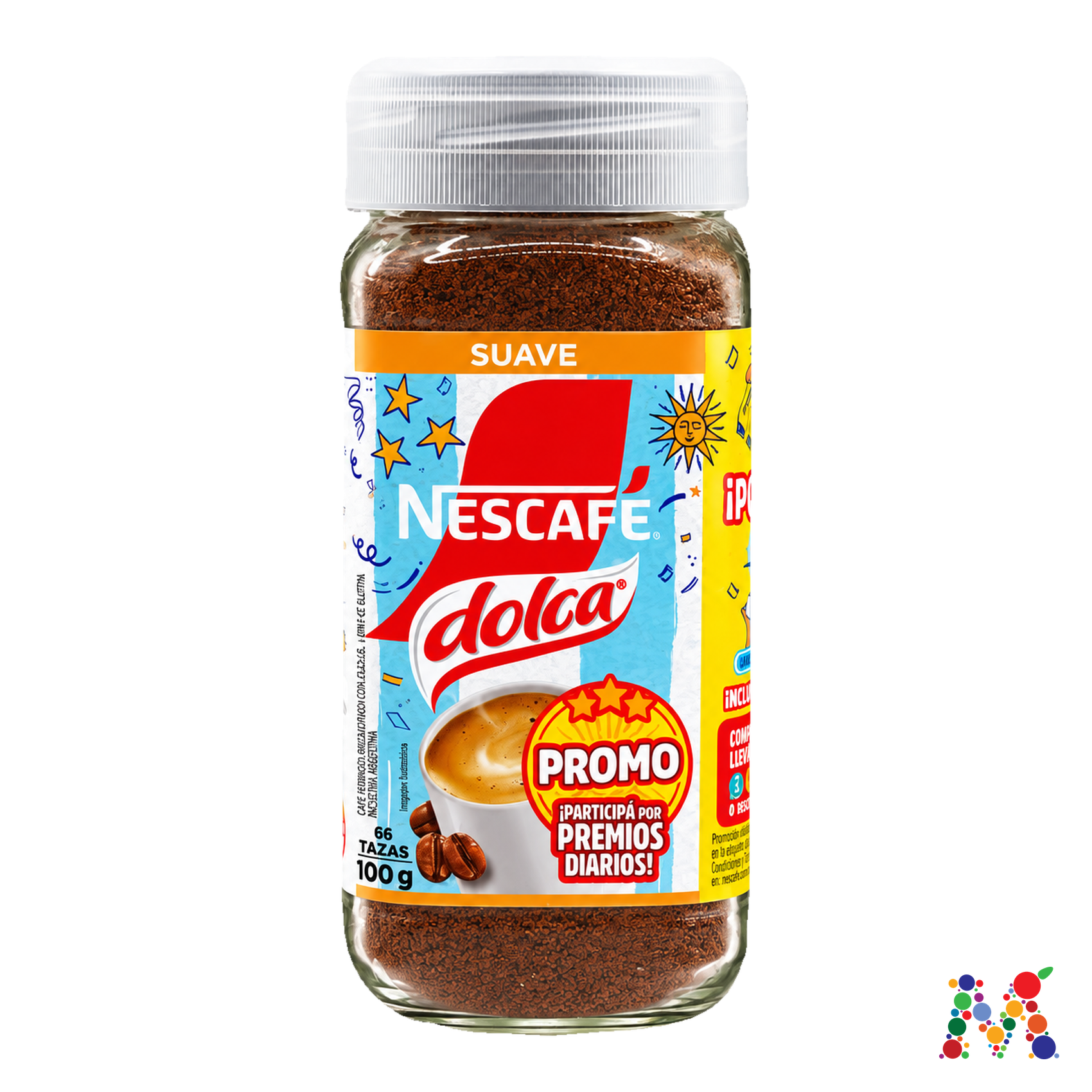 cafe nescafe dolca suave 100g: imagen 1