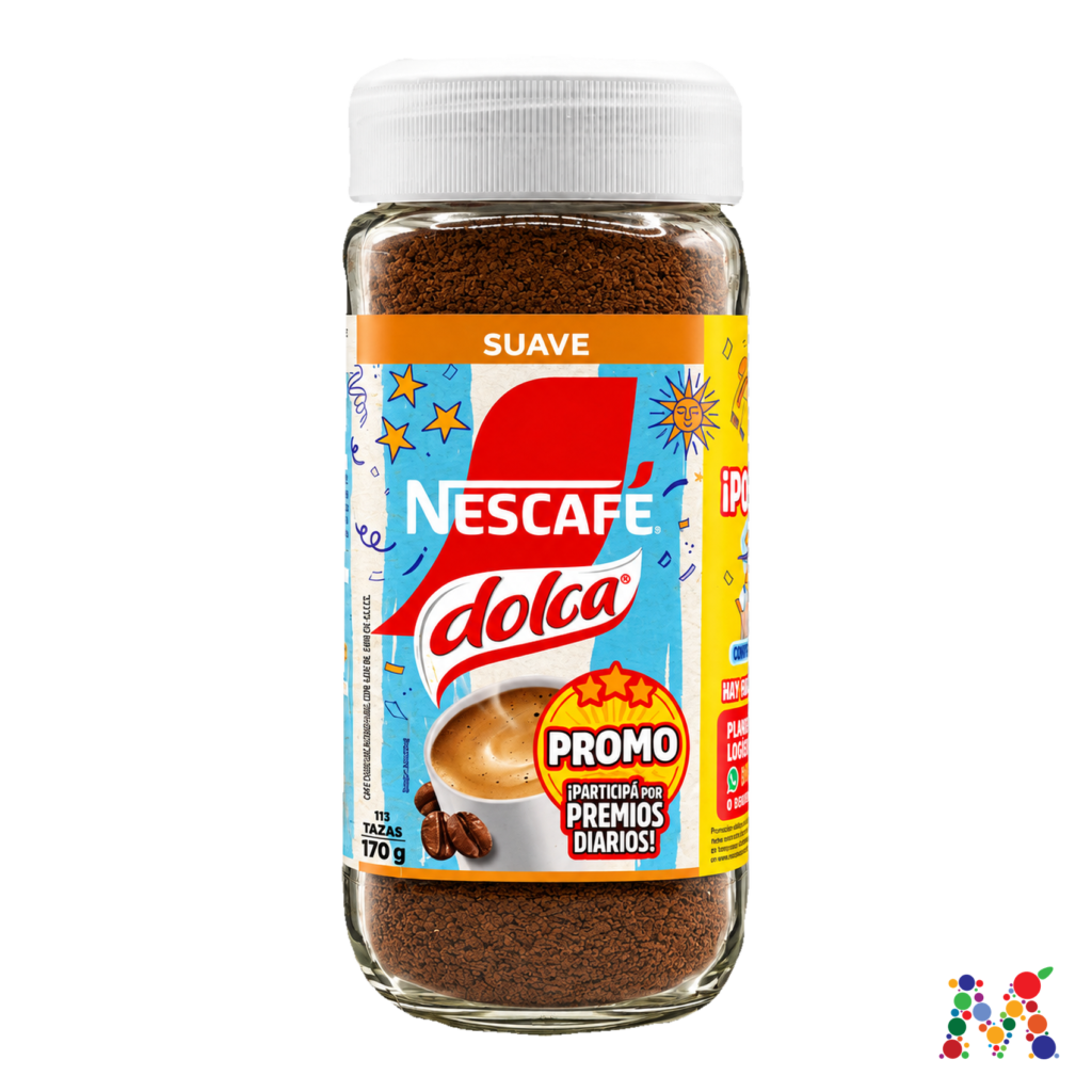cafe nescafe dolca suave 170g