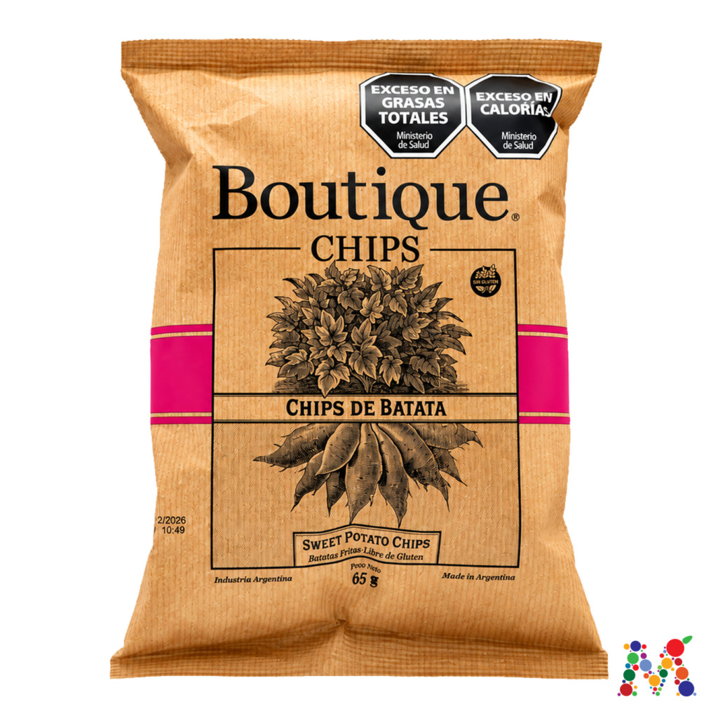 chips de batata boutique chips 65g