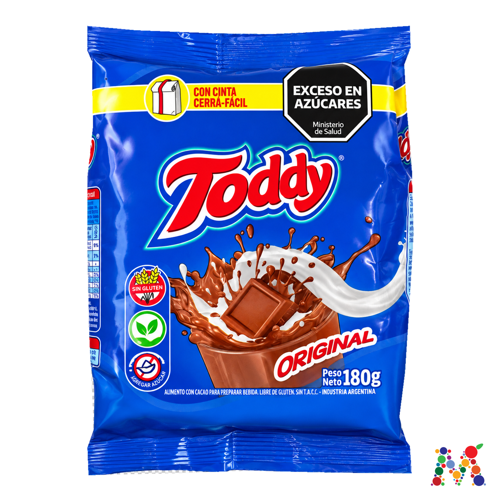 chocolatada toddy original 180g: imagen 1