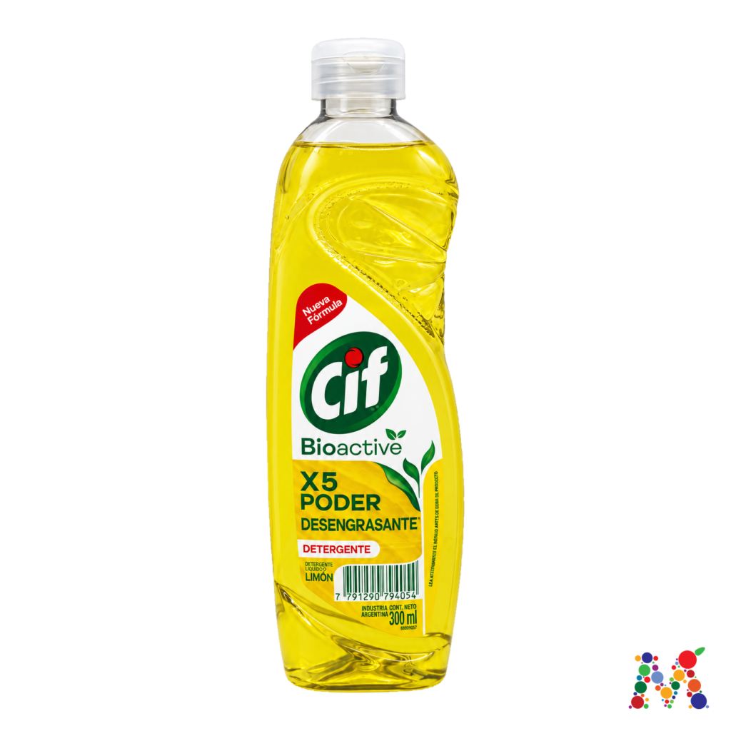 detergente cif bioactive limon 300ml