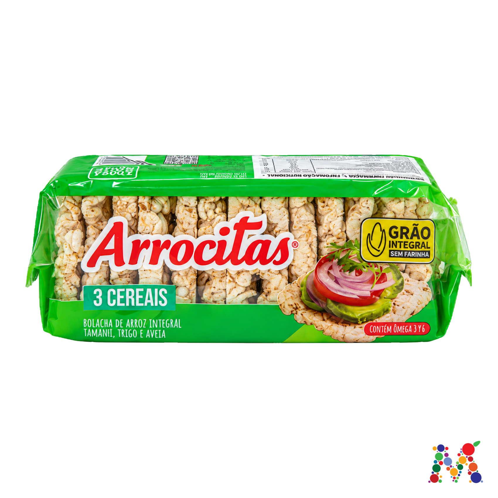 galletas de arroz arrocitas 3 cereales: imagen 1