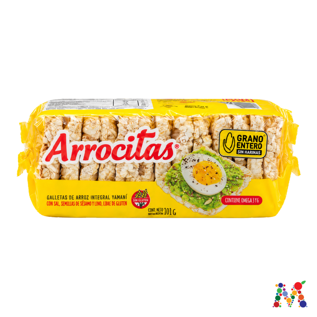 galletas de arroz arrocitas con sal 101g