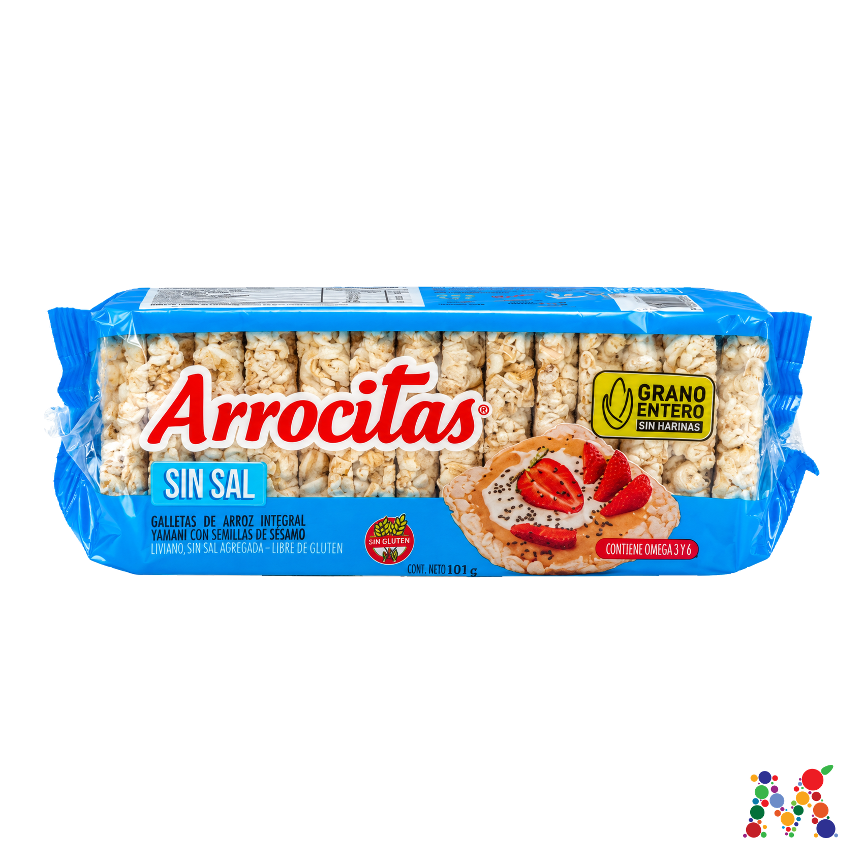 galletas de arroz arrocitas sin sal: imagen 1