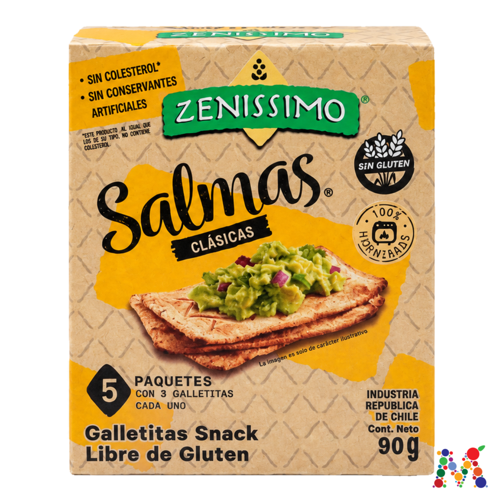 galletitas zenissimo salmas clasicas 90g