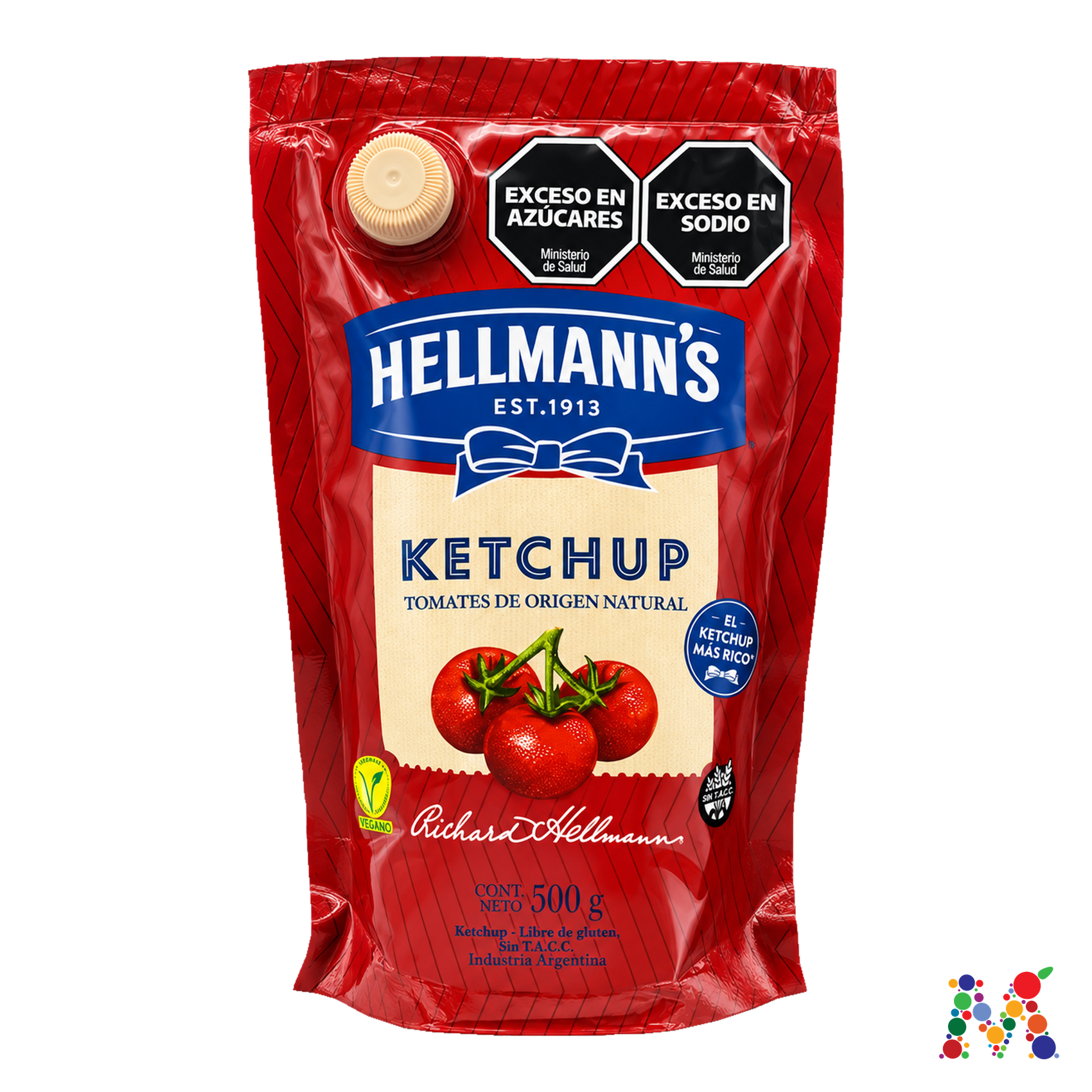 ketchup hellmanns 500g: imagen 1