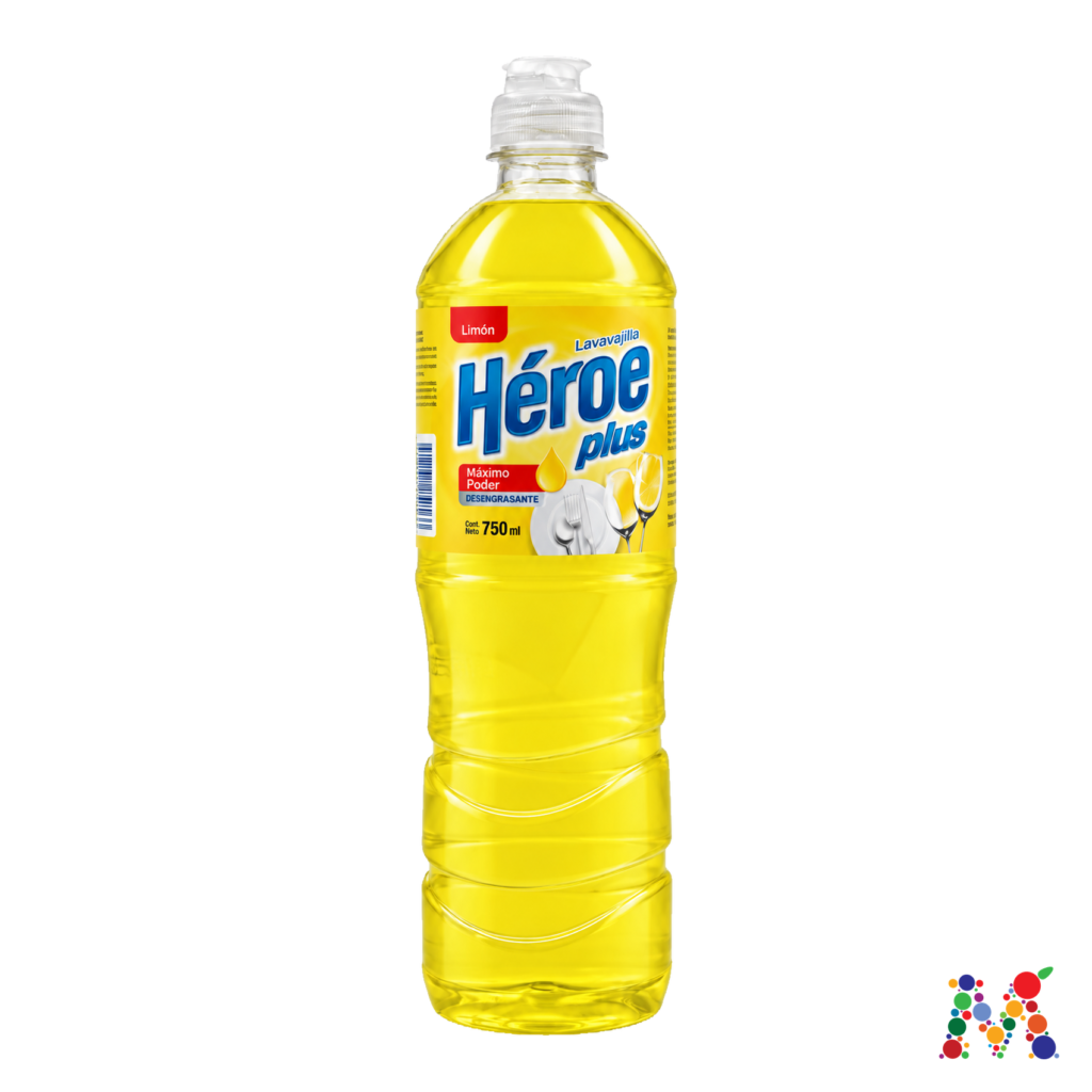 lavavajillas heroe plus limon 750ml