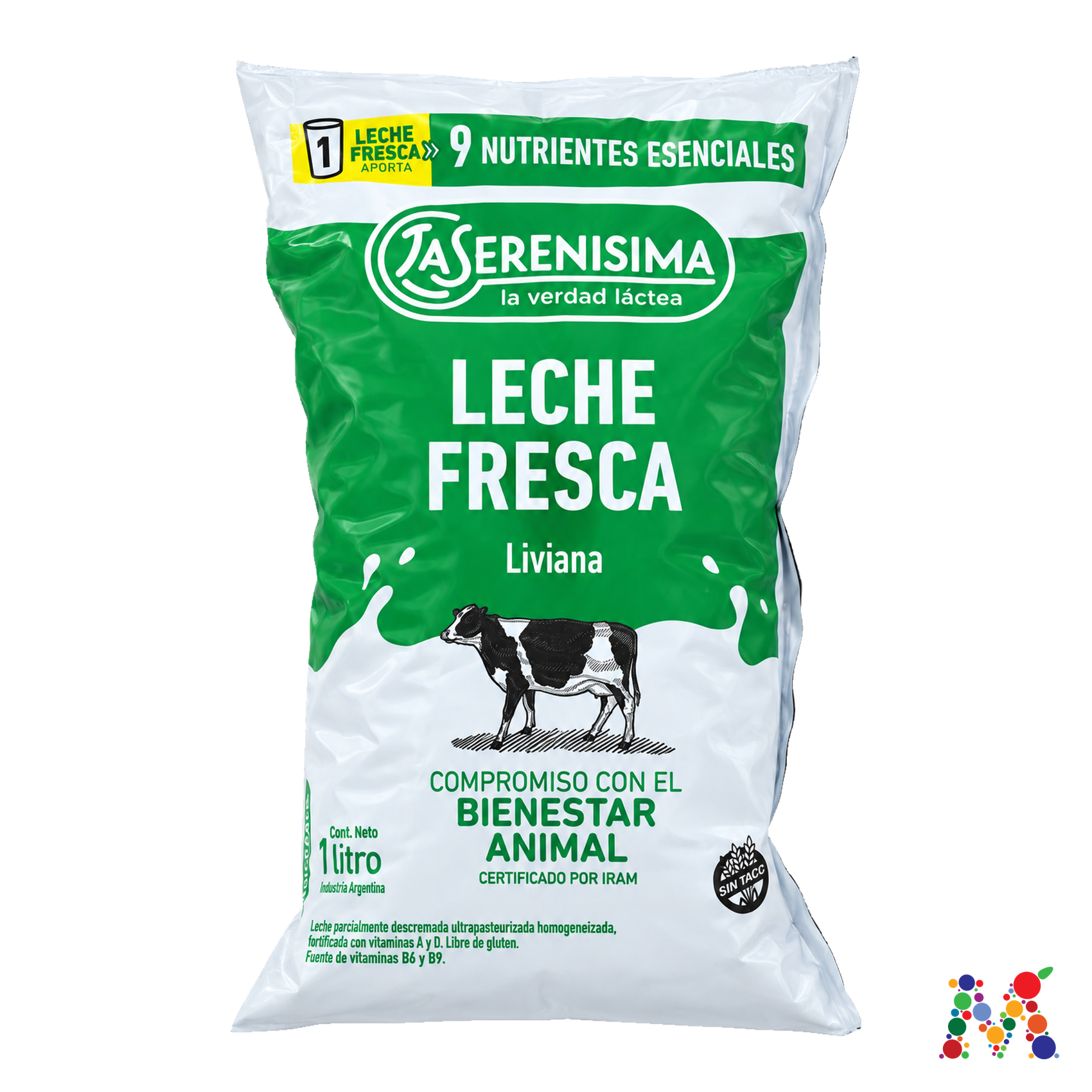 leche fresca la serenisima liviana 1l: imagen 1