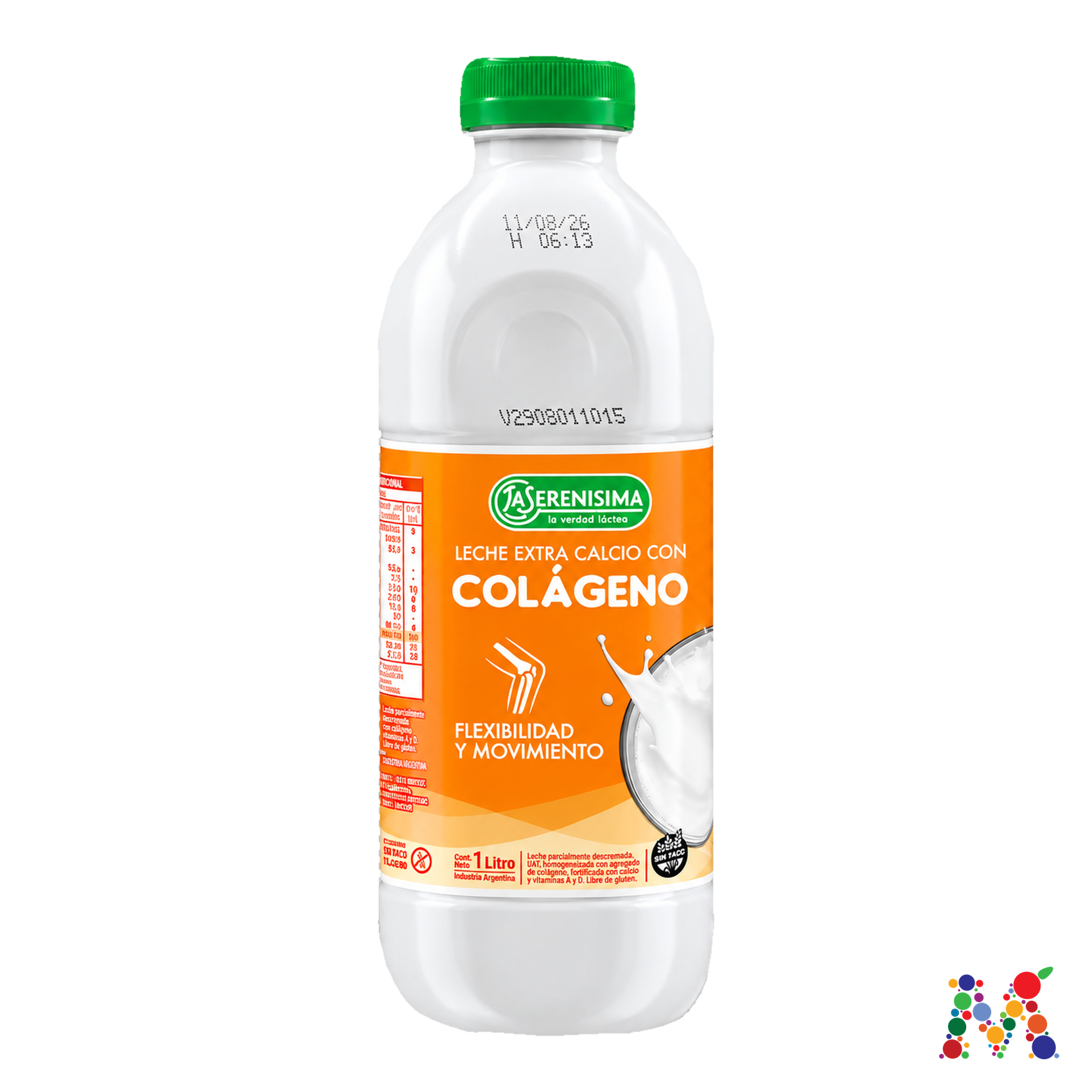 leche la serenisima extra calcio colageno 1l: imagen 1