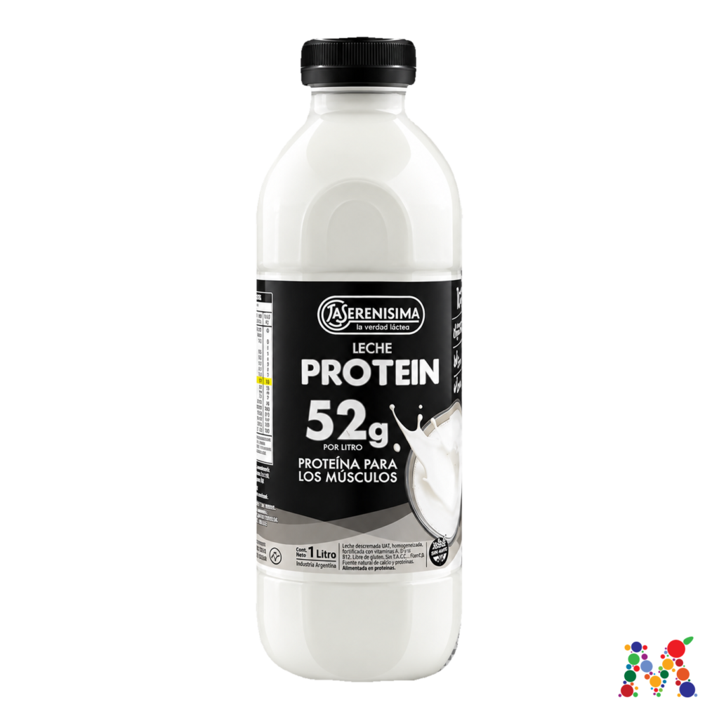 leche la serenisima protein 52g por litro 1l