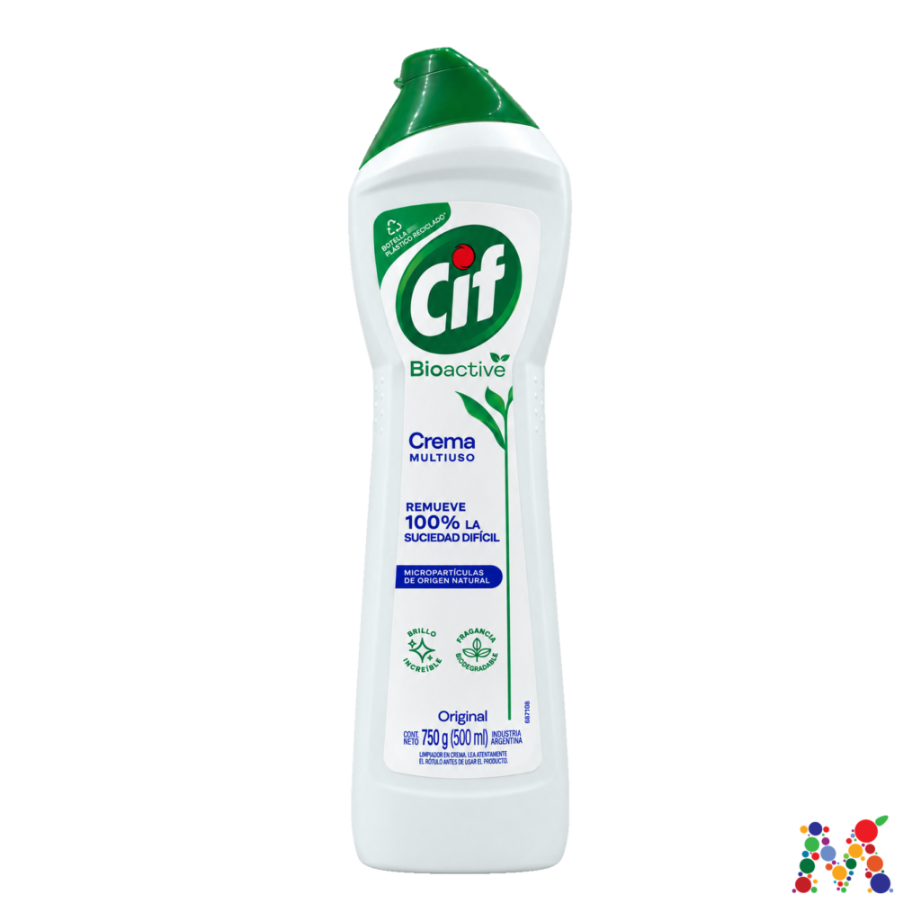 limpiador cif bioactive crema original 750g