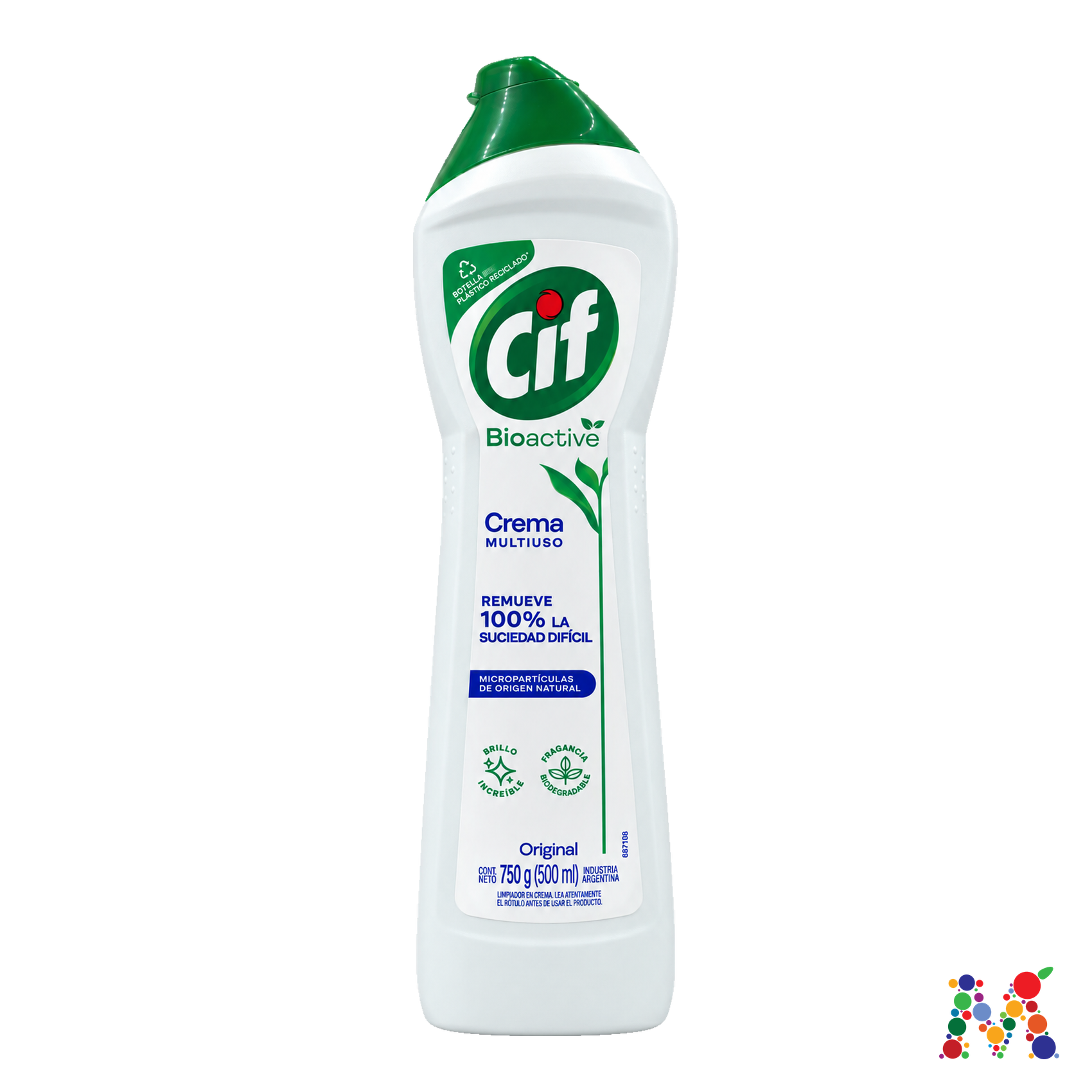 limpiador cif bioactive crema original 750g: imagen 1