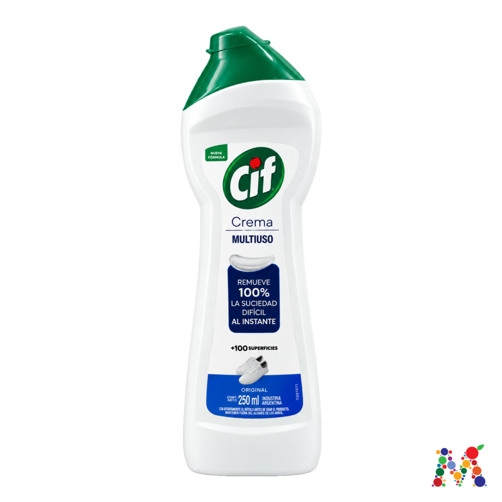 limpiador cif crema multiuso original 250ml