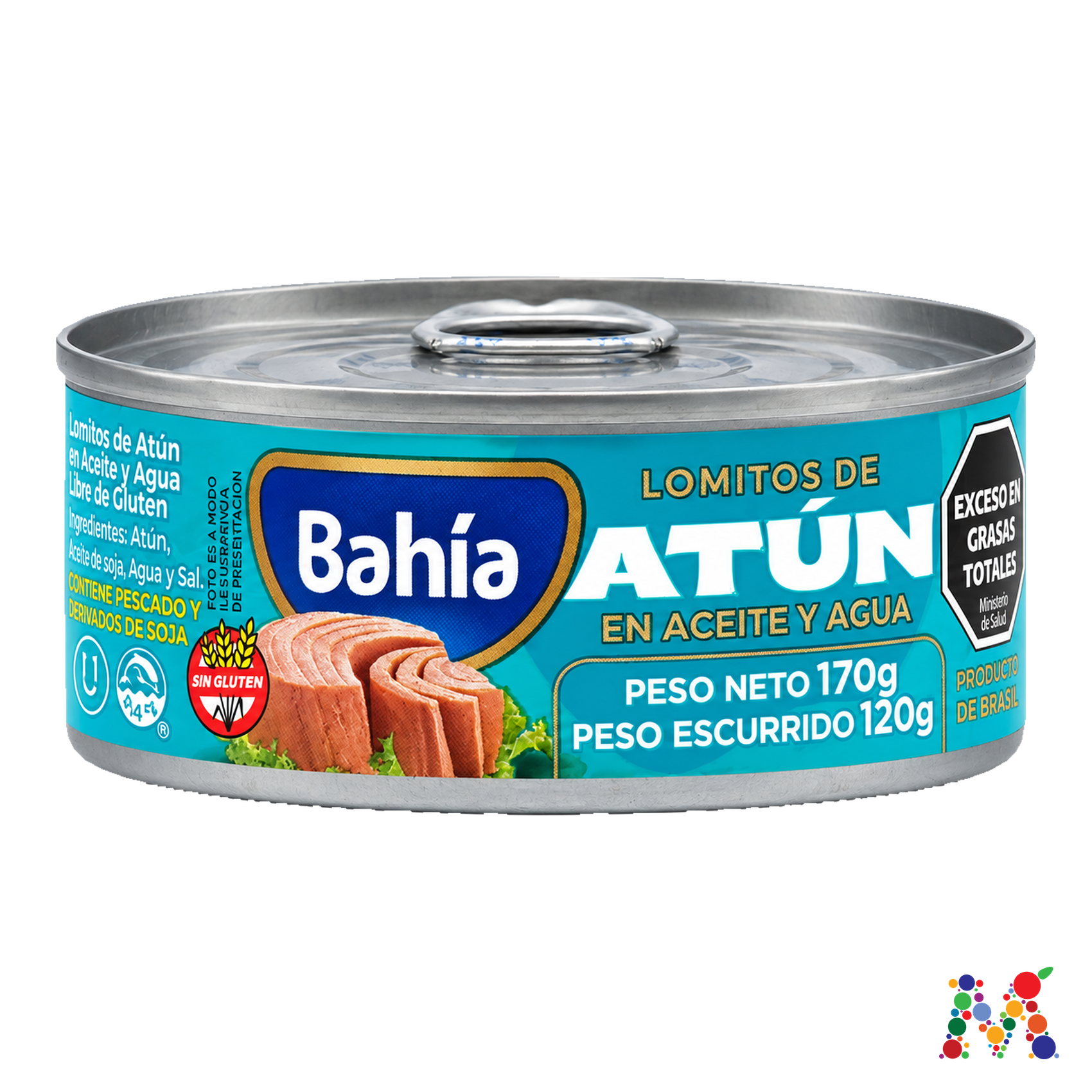 lomitos de atun bahia en aceite y agua 170g: imagen 1