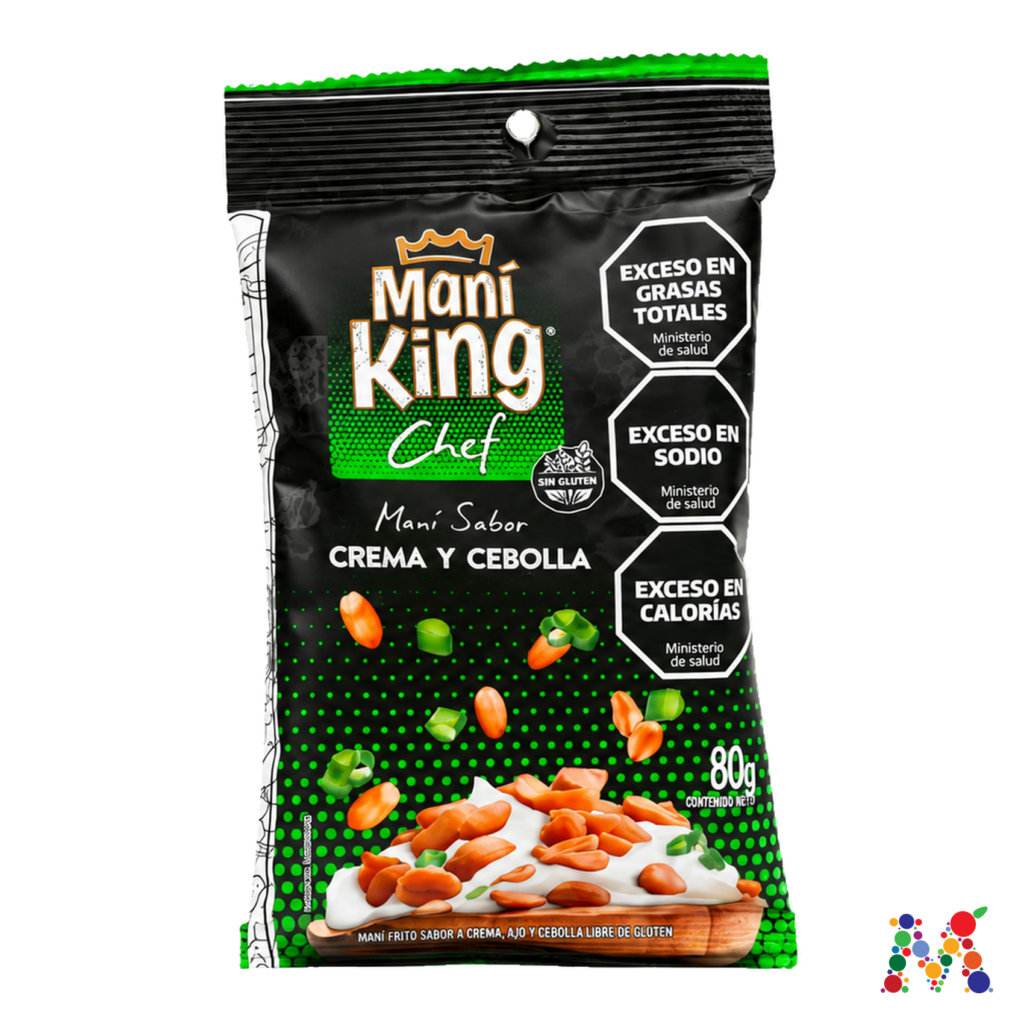 mani king chef crema y cebolla 80g