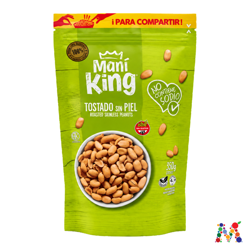 mani king tostado sin piel 350g