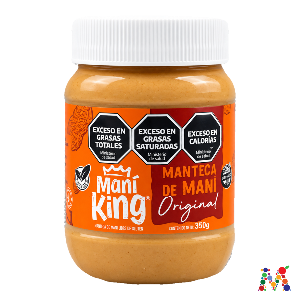 manteca de mani mani king original 350g