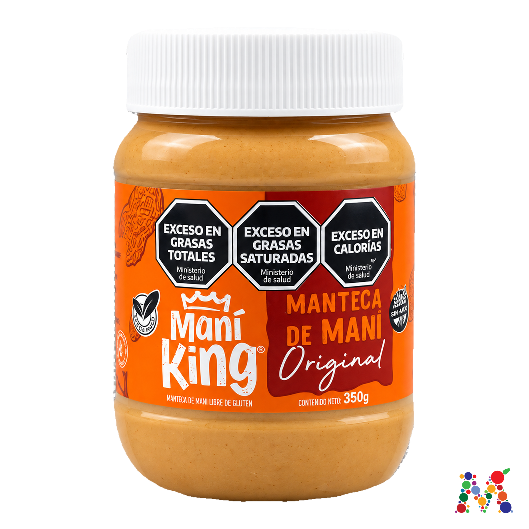 manteca de mani mani king original 350g: imagen 1