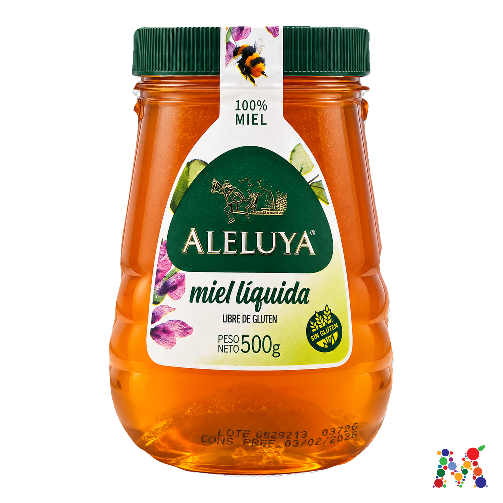 miel aleluya liquida 500g: imagen 1