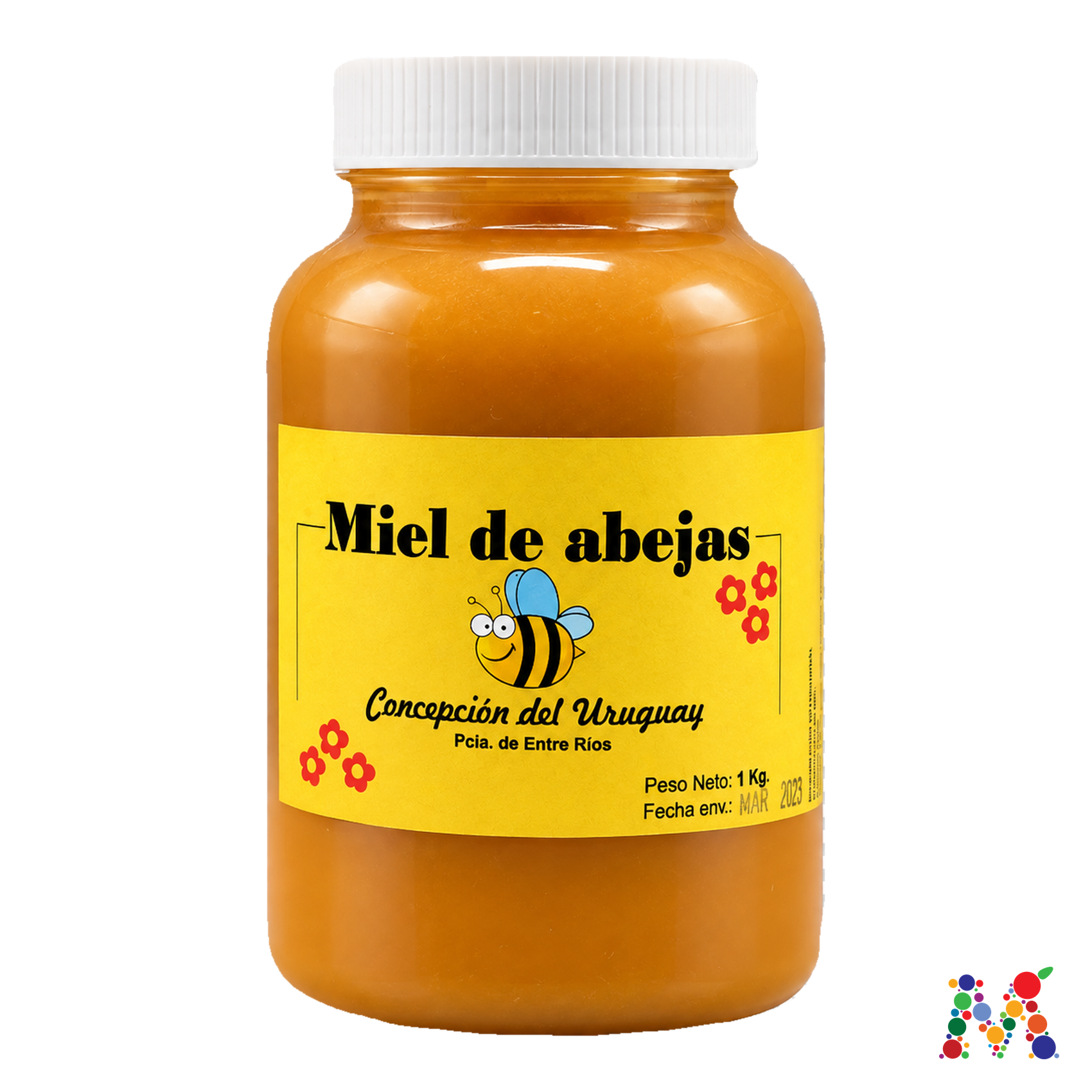 miel de abejas concepcion del uruguay 1kg: imagen 1