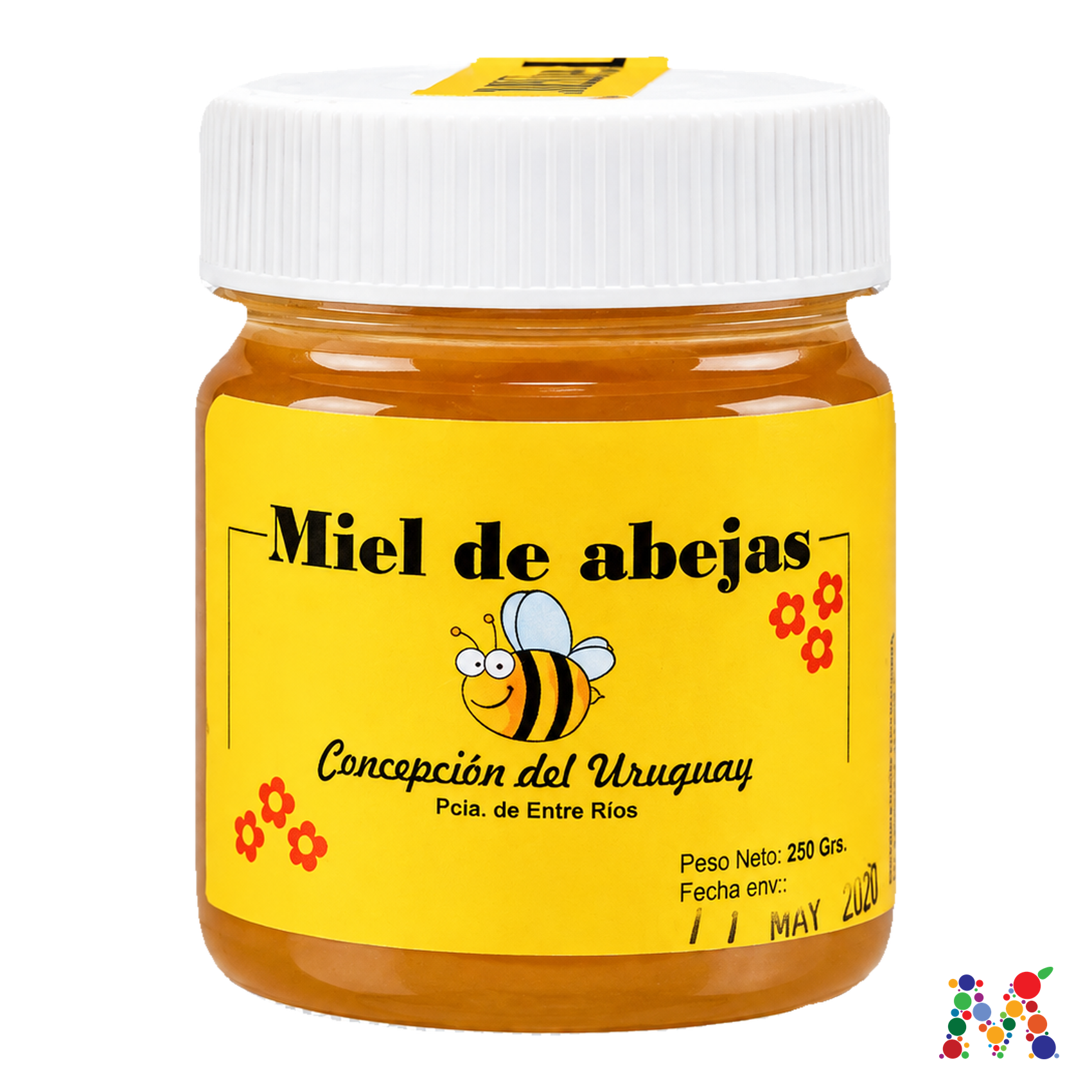 miel de abejas concepcion del uruguay 250g: imagen 1