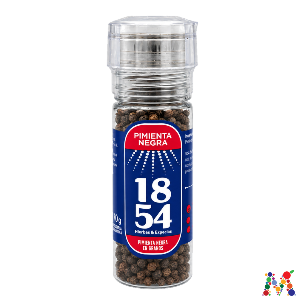 molinillo 1854 pimienta negra 70g