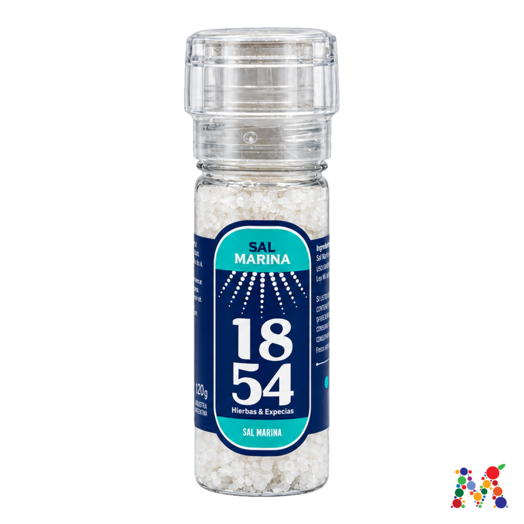 molinillo 1854 sal marina 120g