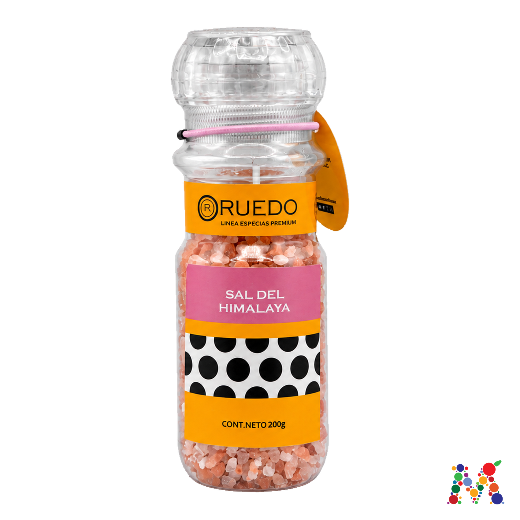 molinillo sal del himalaya ruedo 200g: imagen 1
