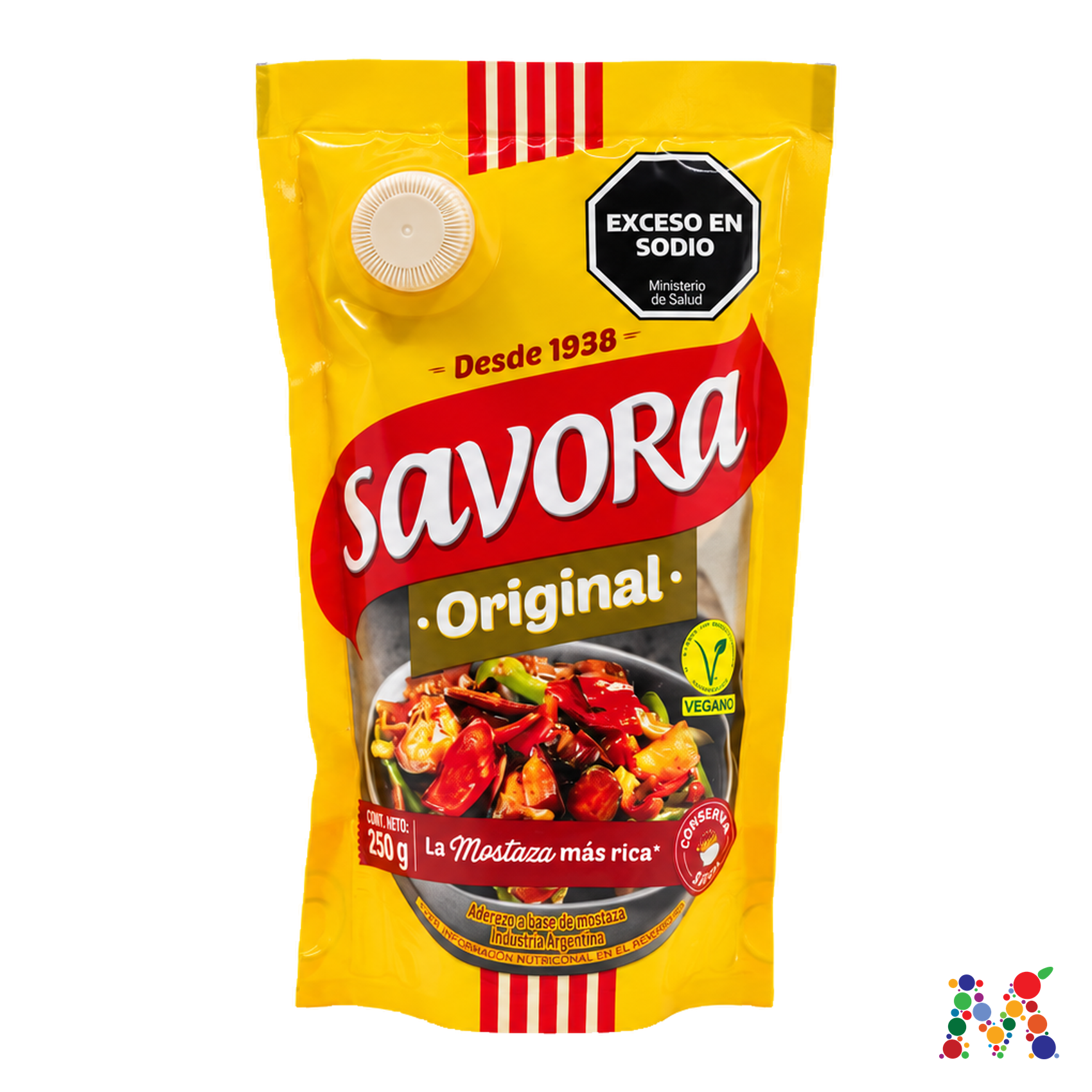 mostaza savora original 250g: imagen 1