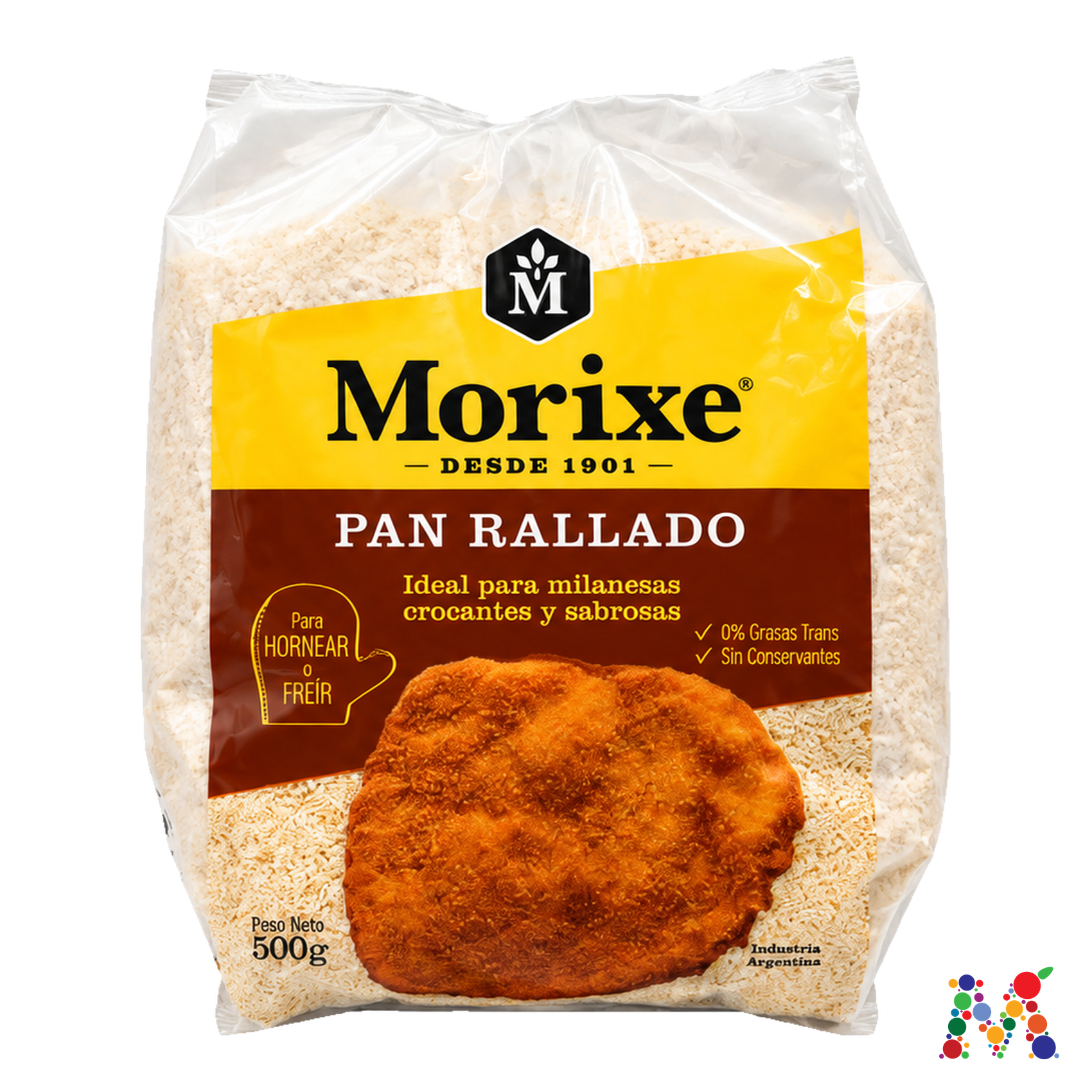 pan rallado morixe 500g: imagen 1